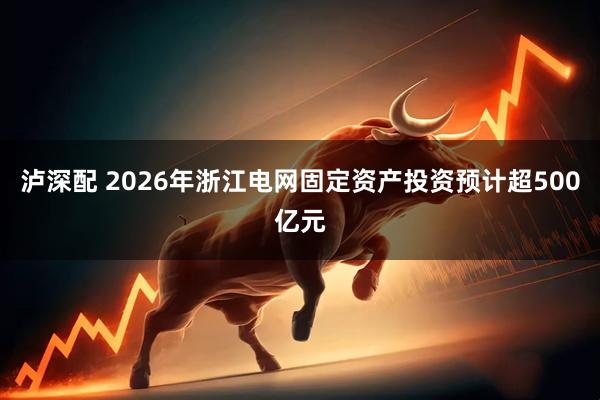 泸深配 2026年浙江电网固定资产投资预计超500亿元