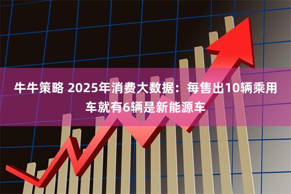牛牛策略 2025年消费大数据：每售出10辆乘用车就有6辆是新能源车