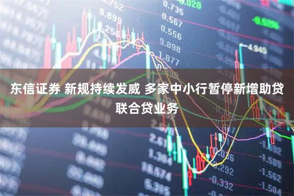 东信证券 新规持续发威 多家中小行暂停新增助贷联合贷业务